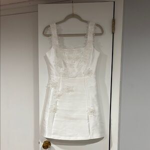 ELLIATT Elder Dress - Elegant White Floral Dress